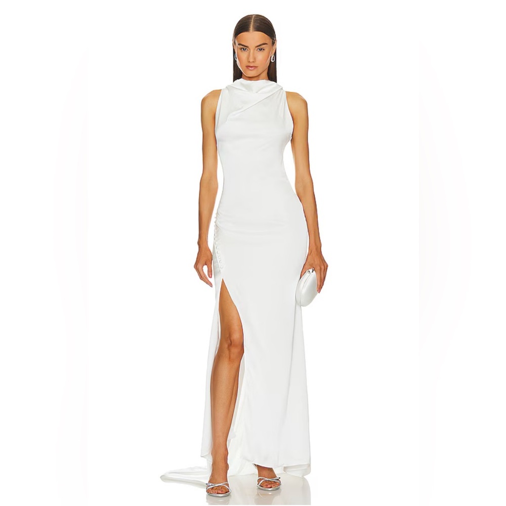 Jamilla Gown in Ivory